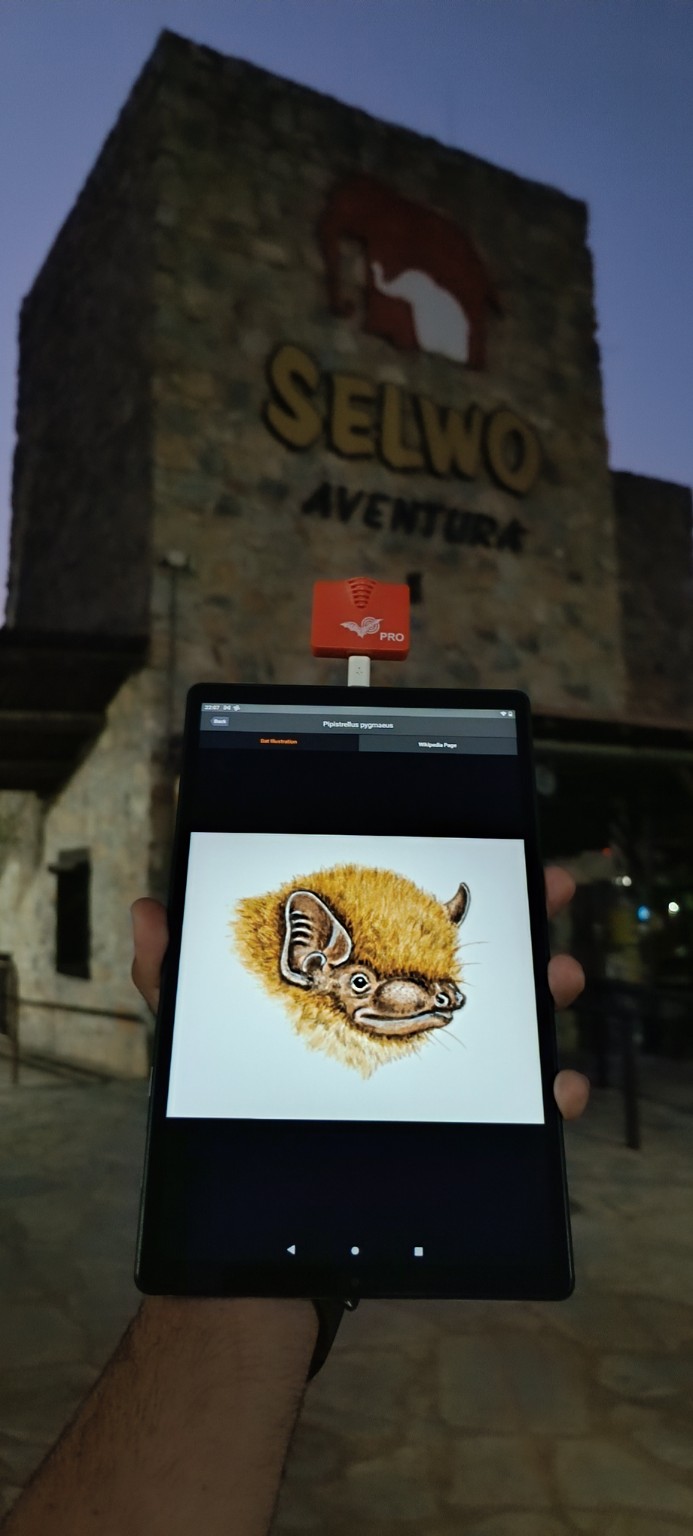 MuMa digital resources at Selwo Aventura Estepona.